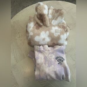 Abercrombie & Fitch Kids Floral and Tie-Dye Hoodie Set